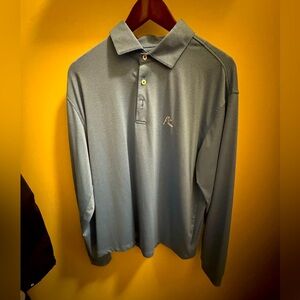 Rhoback Large Long Sleeve Golf Polo